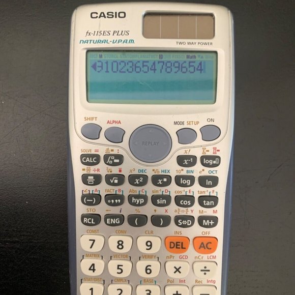 Casio FX115ES Plus Scientific Calculator Tested - Picture 2 of 5